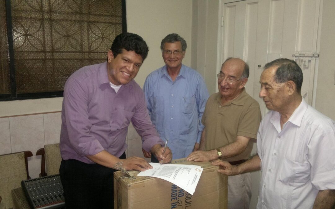 Proyecto de mejoramiento de equipos de audio en la Iglesia Nuestra Señora de Fátima